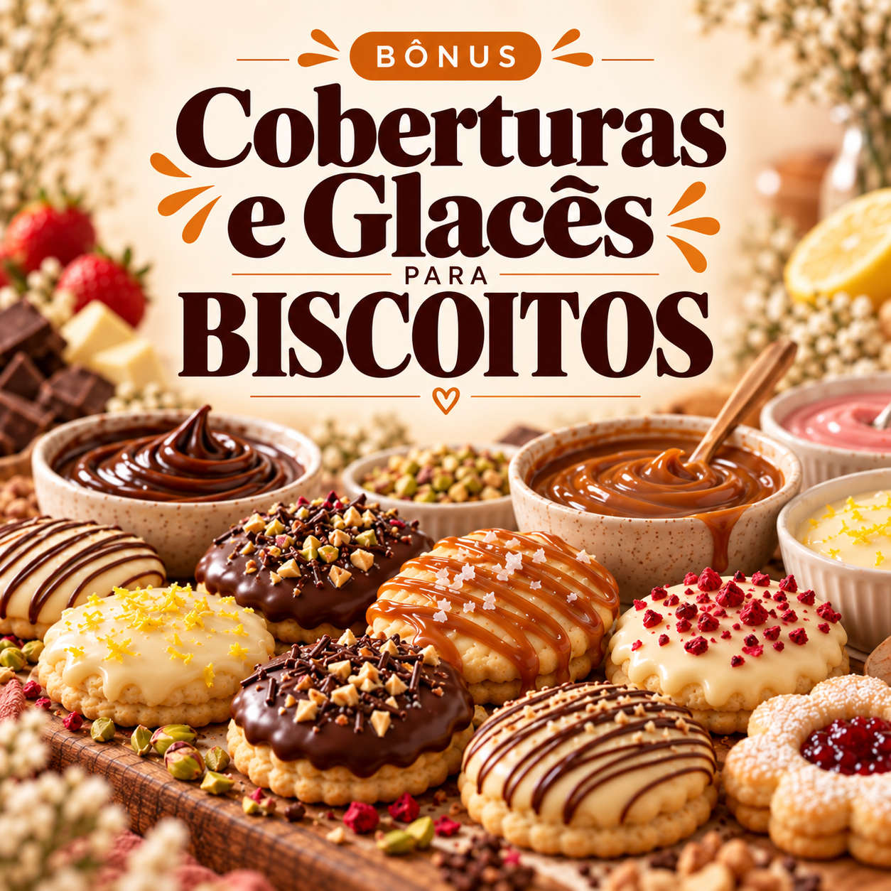 Capa do bônus Guia de Coberturas e Glacês